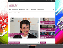 Tablet Screenshot of mundogay.org